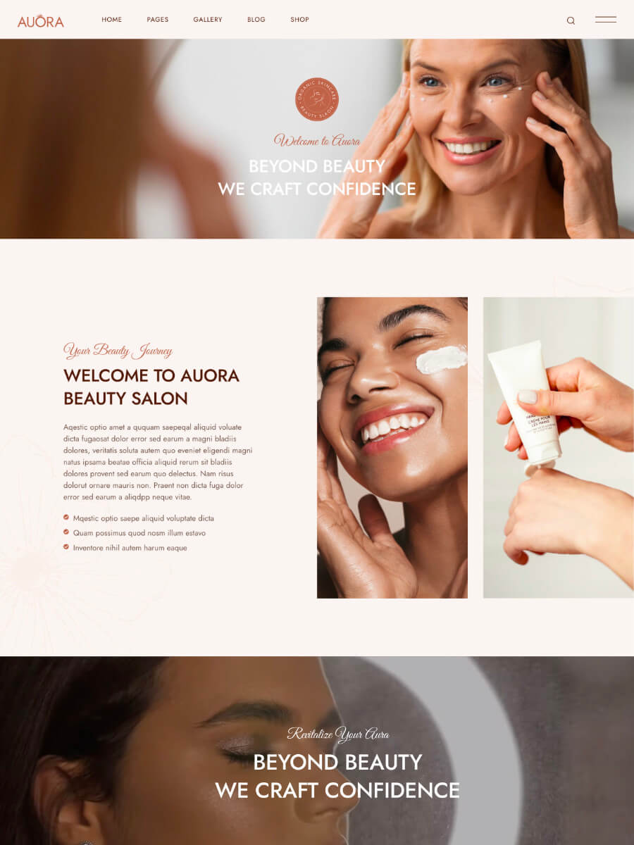 Auora About Us Page
